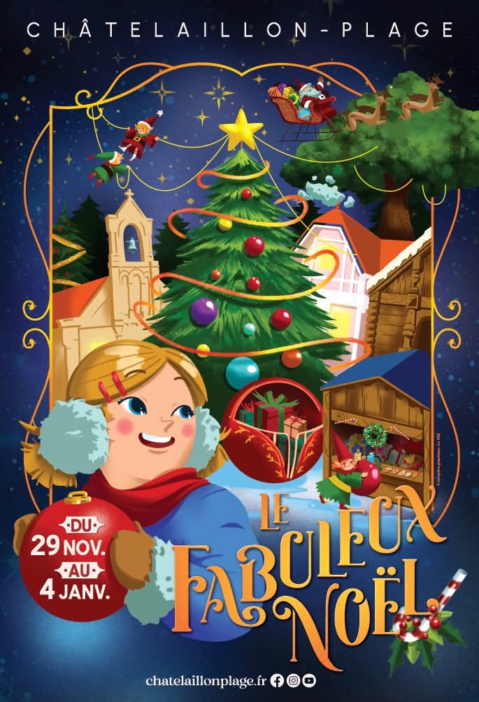 L’ Accrobranche s’invite au Noël de Châtelaillon-Plage