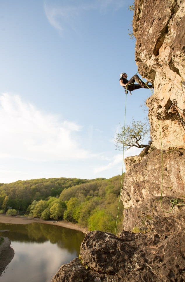 Escalade en falaise
